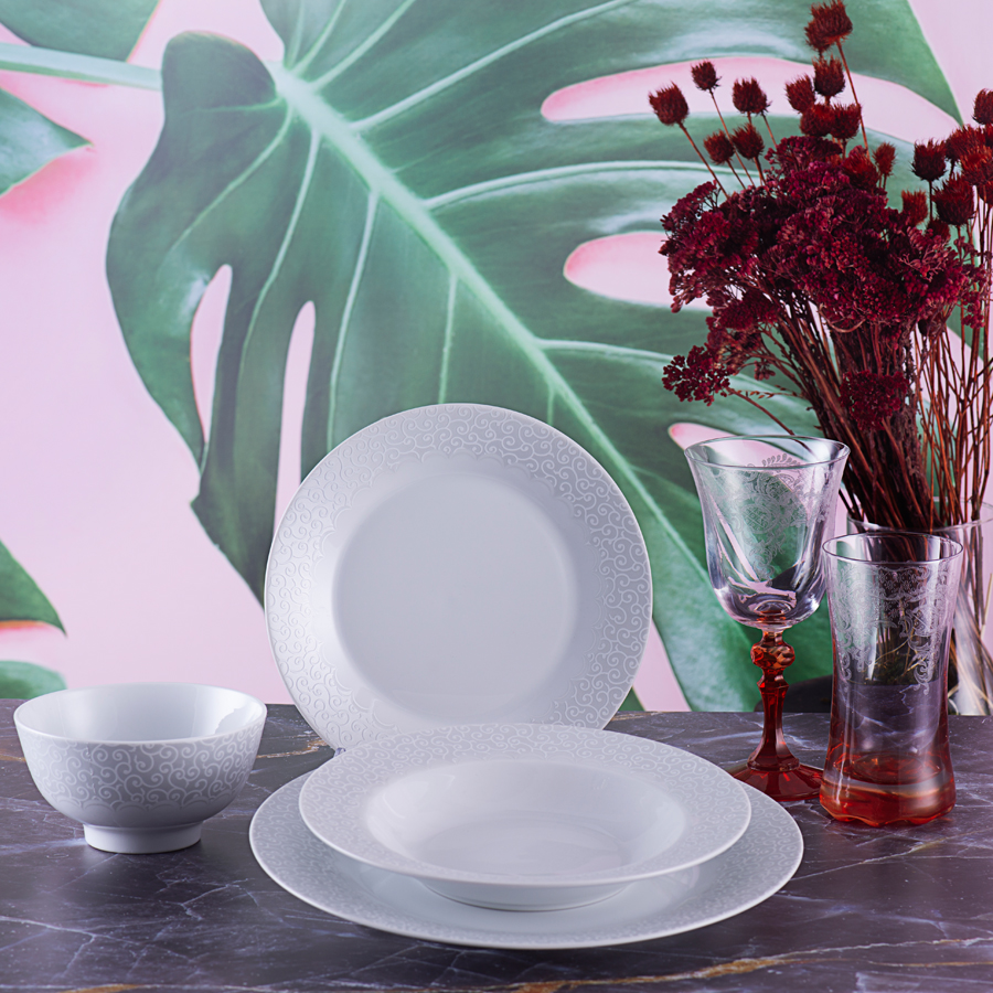 PR22-1006 - Farnetta 24 Parça Yemek Takımı
