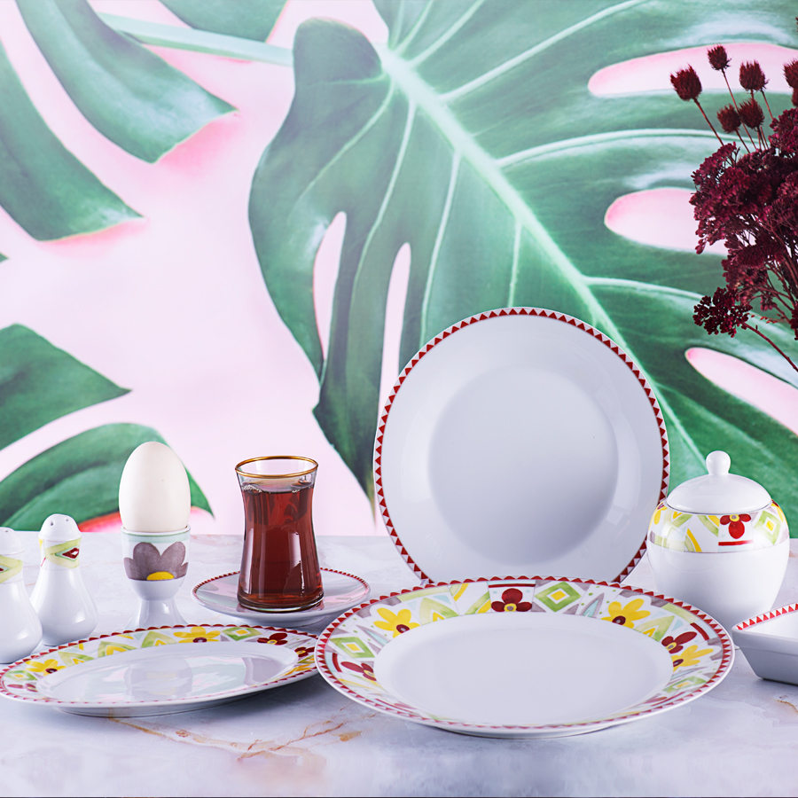 PR22-1008 - Viterbo 42 Parça Kahvaltı Takımı