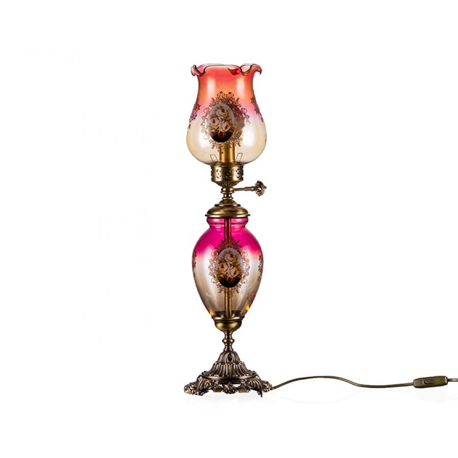 AHD-2002 Bronz Bordo Amber O.Lamba 60cm.