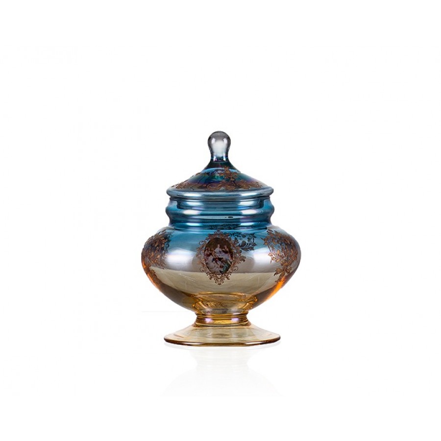 AHD-2010 - Mavi Amber K.Şekerlik 20*25cm.