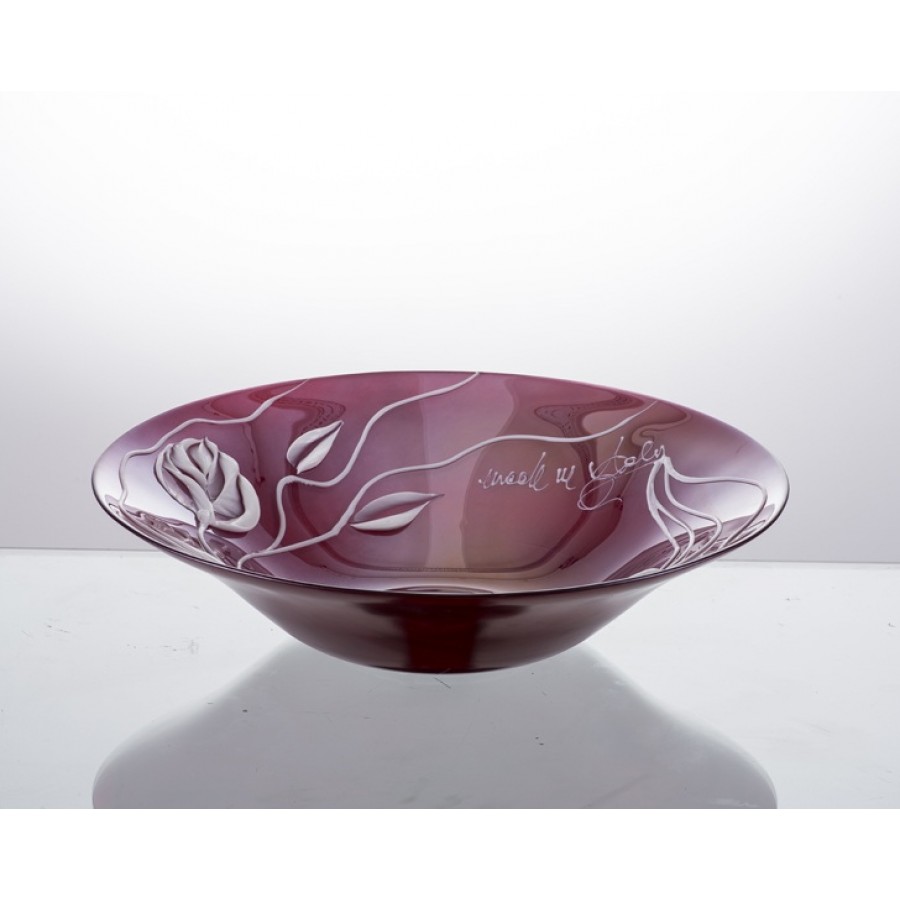 AHD-39159 - Fuşya Çiçekli B. Meyvelik 40cm.