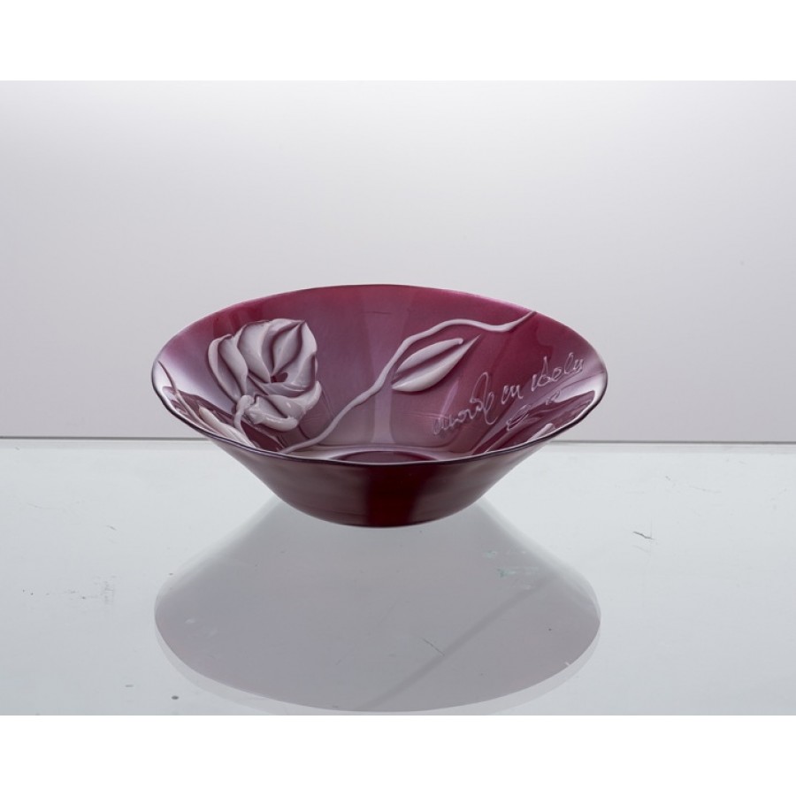 AHD-40150 - Fuşya Çiçekli K. Meyvelik 22cm.