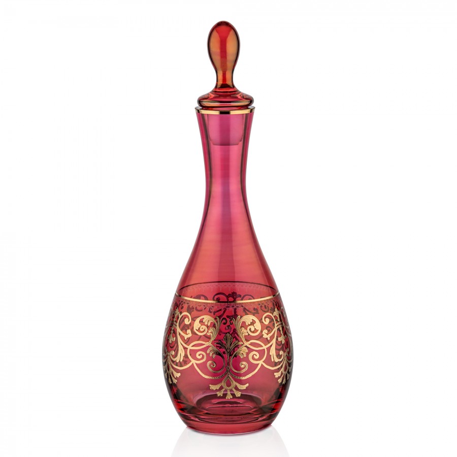M40-132 - Tiara Sarmaşık Kırmızı Karaf