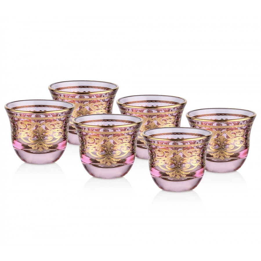 M40-140 - Tiara Pink Sarmaşık Zemzem Bardak