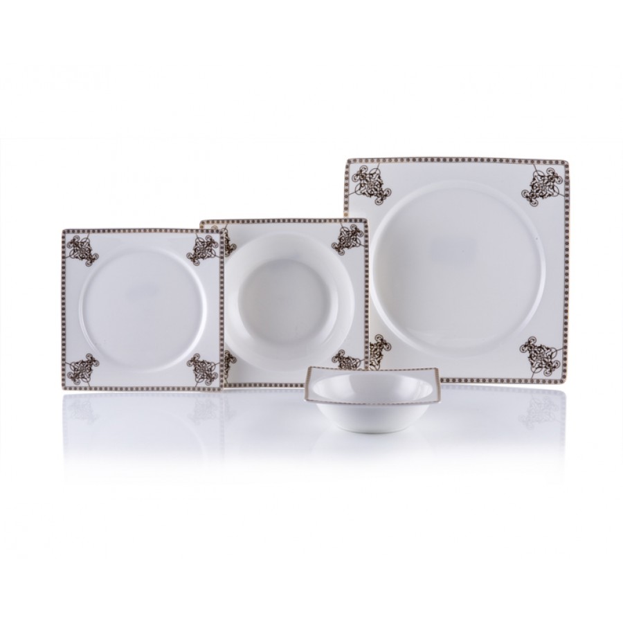 M44-117 - Grazie 74 Parça Bonechina Kare Ara Servisli Y.Tk.