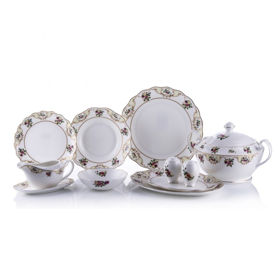 M52-104 - Grecia 74 Parça Bonechina 24 Servisli Y.Tk.