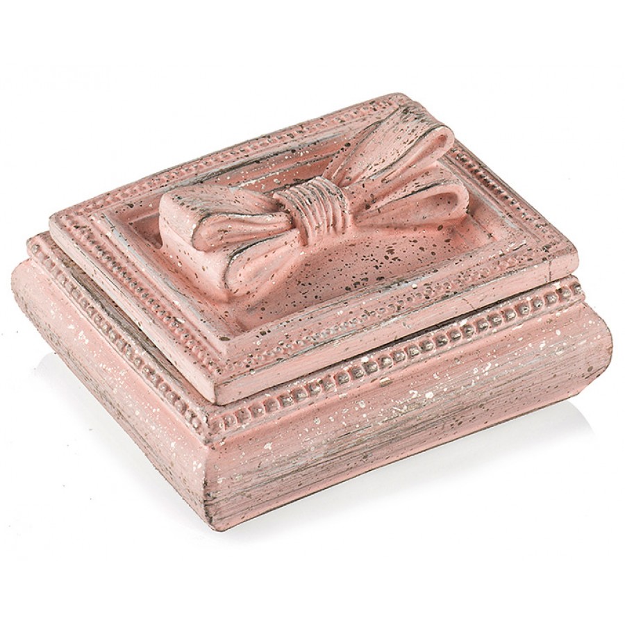PR30-1020 - Pembe Kurdeleli Mücevher Kutusu 7*5