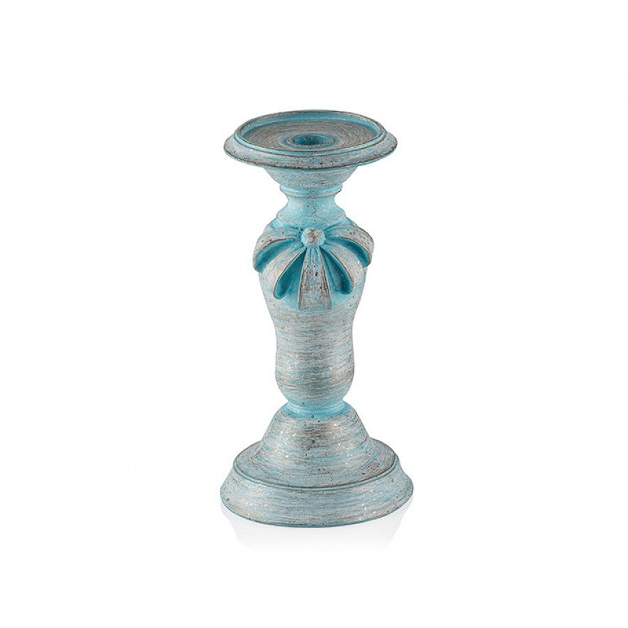 PR30-1031 - Mavi Kurdeleli Küçük Mumluk 23*12