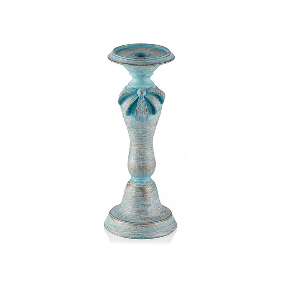 PR30-1032 - Mavi Kurdeleli Orta Boy Mumluk 28*12