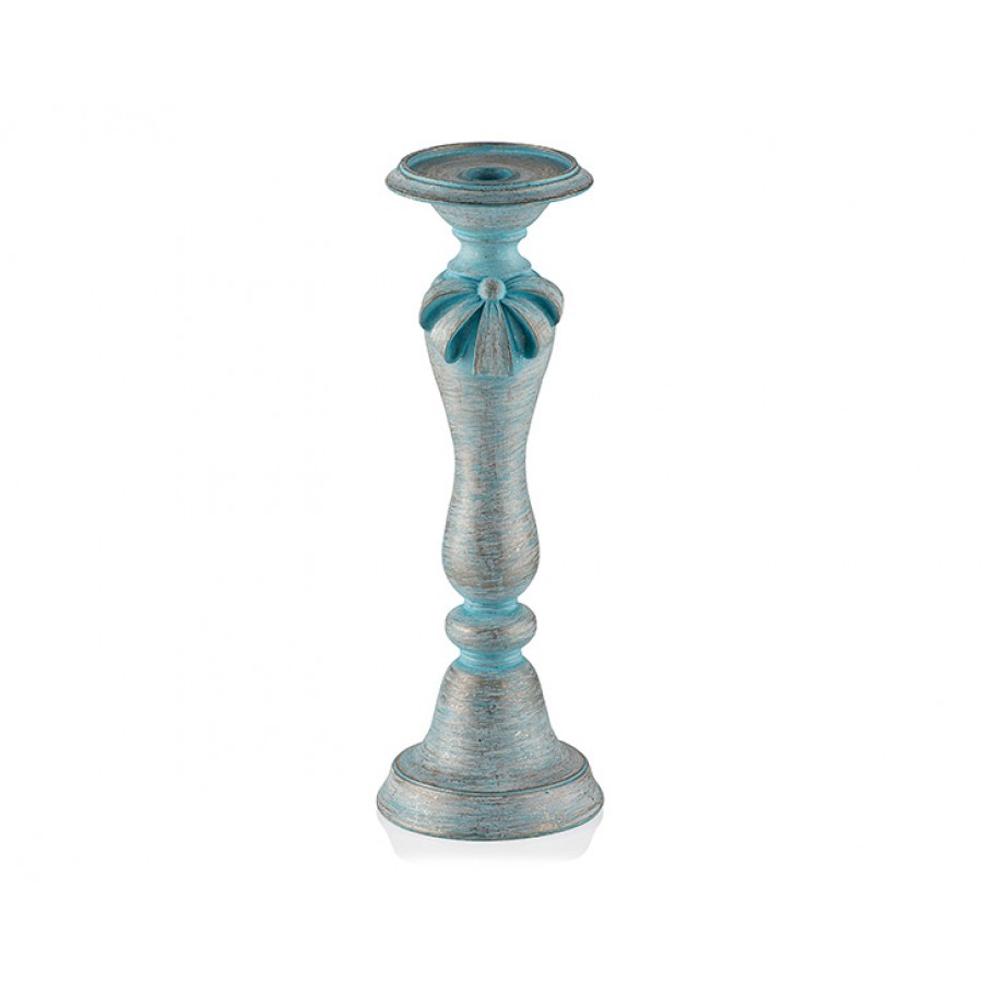 PR30-1033 - Mavi Kurdeleli Büyük Mumluk 33*12