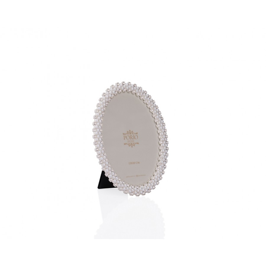 PR34-1010 - İncili Oval Çerçeve 13*18