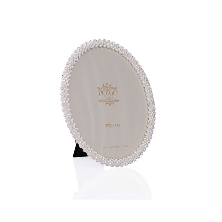 PR34-1011 - İncili Oval Çerçeve 20*25