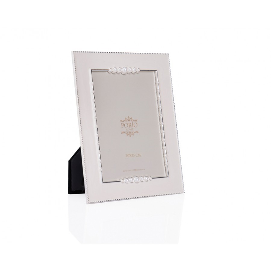 PR34-1014 - İncili Krem Çerçeve 20*25