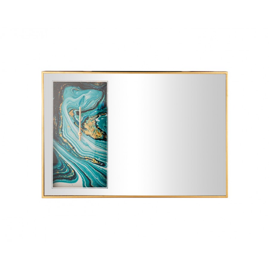 PR49-1004 - Fluent Duvar Saati 60x40 cm