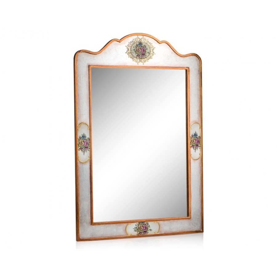 PR58-1053 - Altın Çiçek Desenli Ayna 115*80