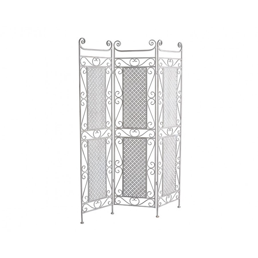 PR63-1023 - Beyaz Eskitme Paravan 183*45