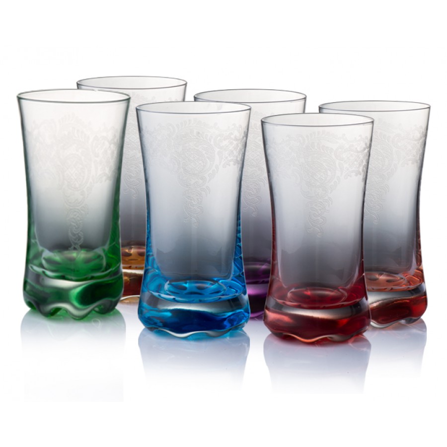PR66-1123 - RAINBOW ASORTİ MEŞRUBAT BARDAK
