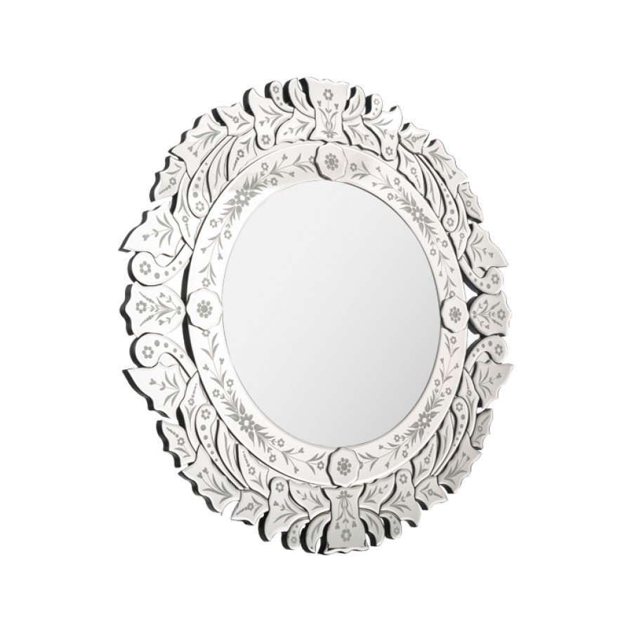 PR75-1015 - Yuvarlak Venedik Ayna 82*82