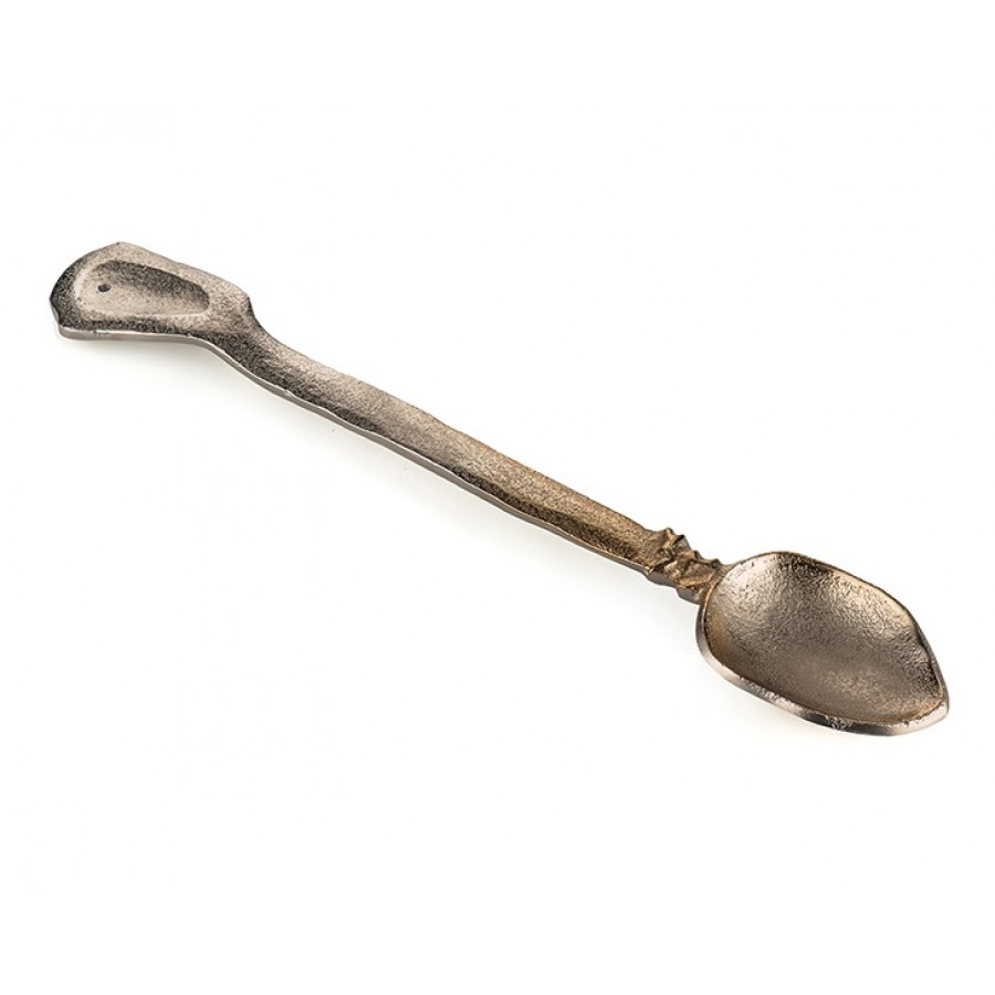PR81-1022 - Bronz Kaşık Şekilli 2Li Duvar Süsü 43cm