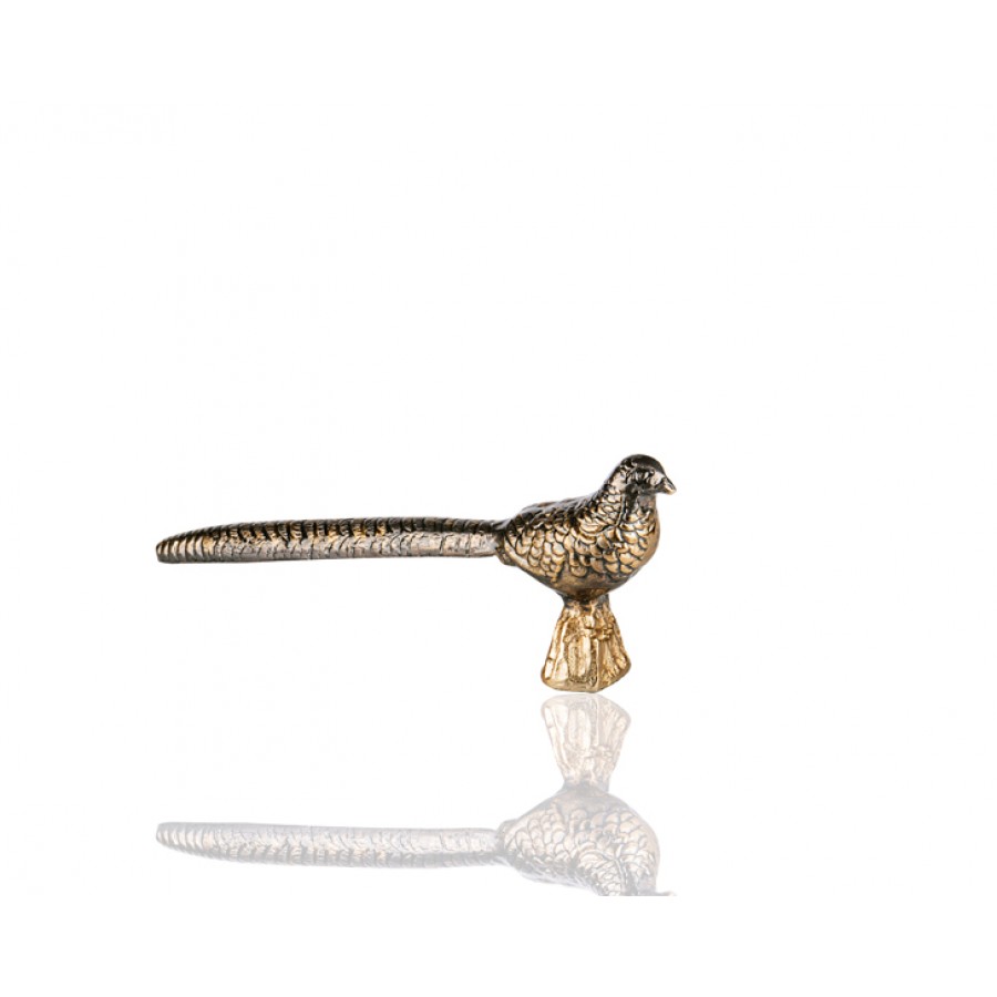 PR81-1044 - Gold Kuş Dekor 45x17 cm