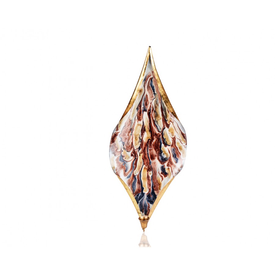 PR81-1056 - Enamel Duvar Mumluğu 25x65 cm