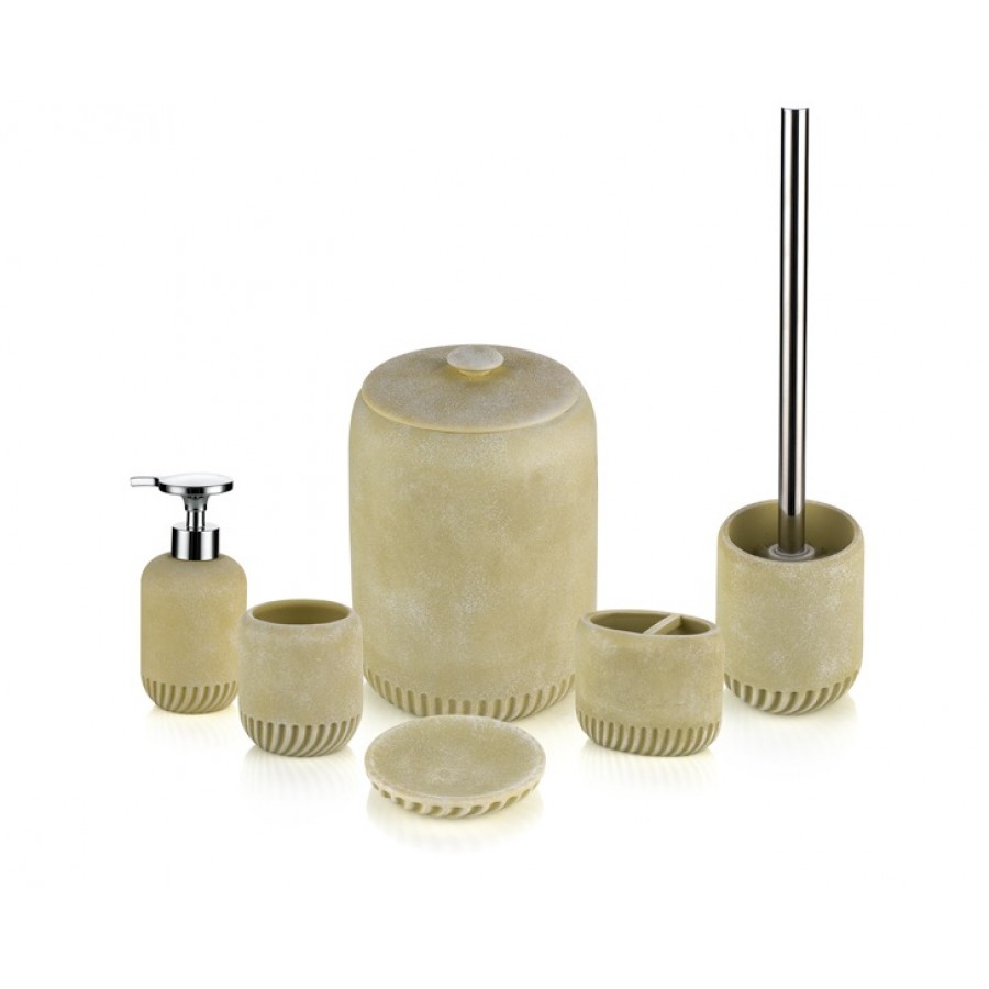PR83-1006 - Kremrengi 6lı Banyo Seti
