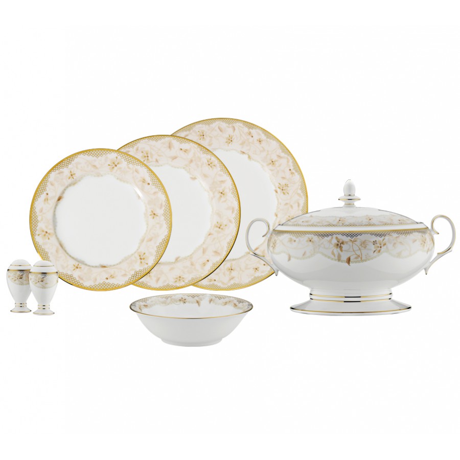 PRN-4915-Y - Noritake CALAIS DOR 24 Servis 85P YTK