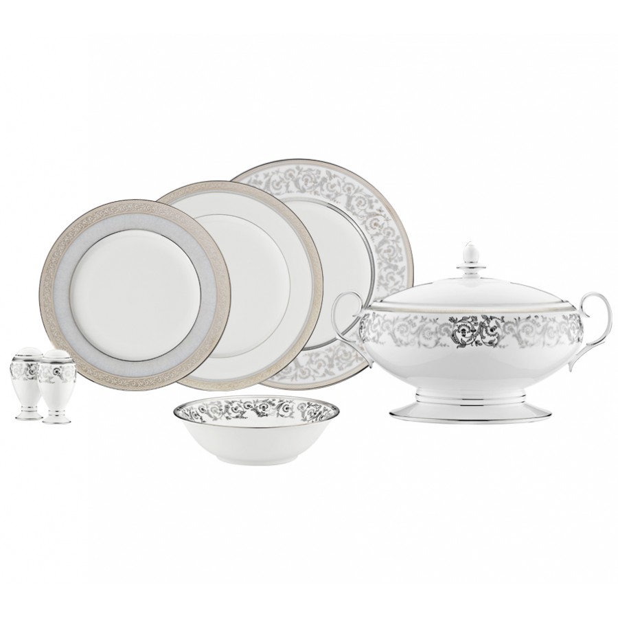 PRN-4919-Y - Noritake SUMMIT PLATINUM 24 Servis 85P YTK