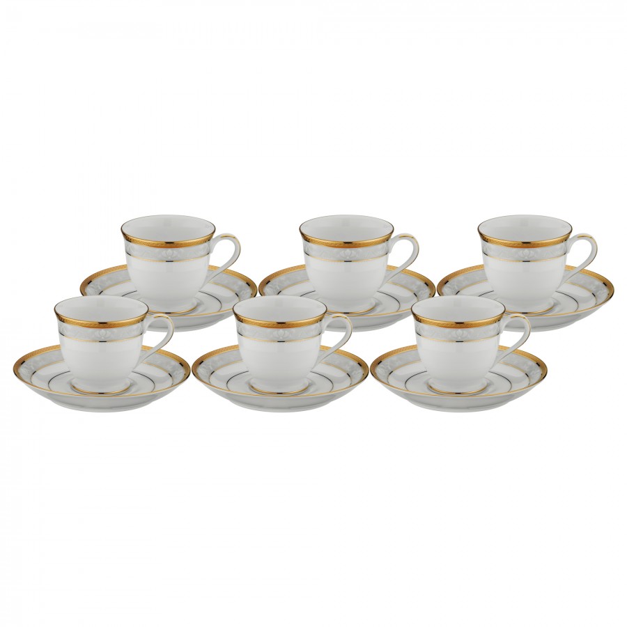 PRN-4335-K - Noritake HAMPSHIRE GOLD Kahve Fincan Takımı